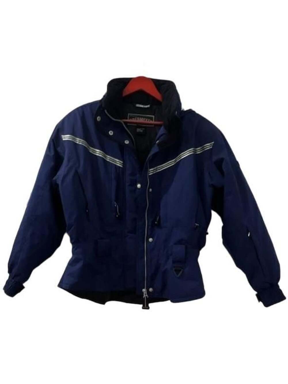 Obermeyer Ski Jacket Size 10 Blue Insulated Winter Coat